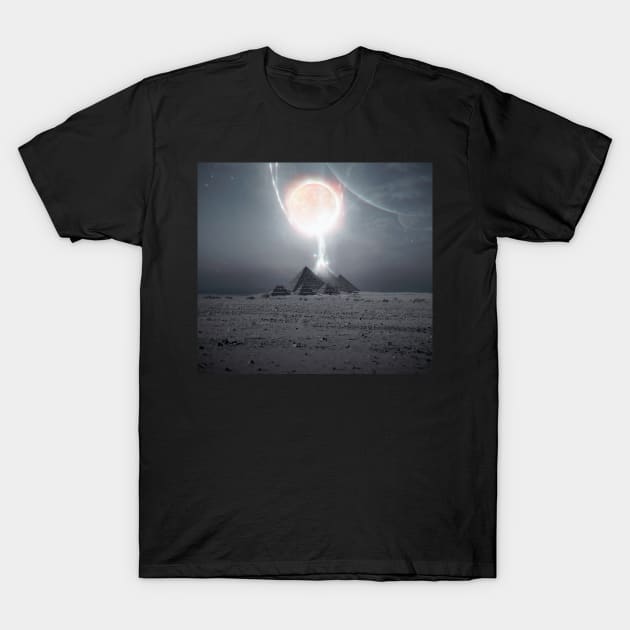 Pyramids T-Shirt by FoxAndBear